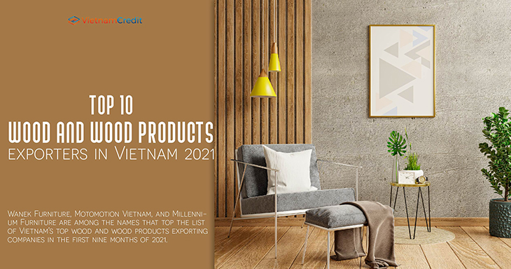 Top 10 wood and wood products exporters in Vietnam 2021